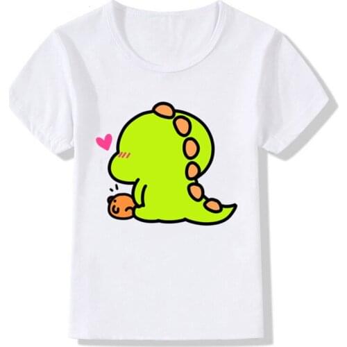 Summer Tops Children Tees Girls/Boys T-Shirts Short Sleeve Funny T Shirt Cute Little Monster Print Baby Tee shirt Kids Clothes