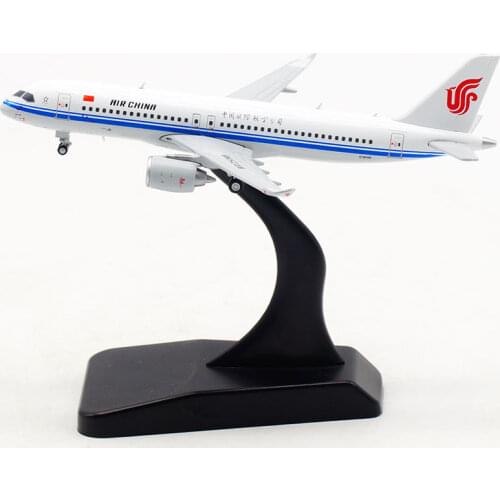 1:400 Scale China International Airways C919 Airlines Model with Base Alloy Aircraft For Collectible Souvenir Show Gift Toys