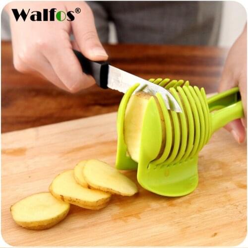 WALFOS Multifunctional Fruit Vegetable Slicer Lemon Tomato Slice Kitchen accessories Cooking Device Creative Kitchen gadget Tool