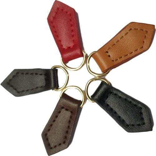 5pcs Bag Accessories Instant Fix Zipper Repair Kit Replacement Zip Rescue Genuine Leather Tie Zippers Decor Universal Ornament