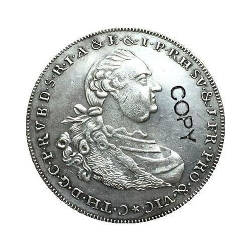 1790 German 1/2 Conventionsthaler copy coins