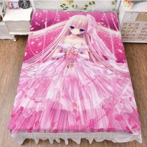 New Anime Cartoon Tinkle Flat sheet bed sheet top sheet No.027