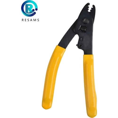 RESAMS CFS-3 3 Holes Stainless Steel Forging Cable Miller Optical Stripper For Fiber Optic Equipment Hand Feel And Drap