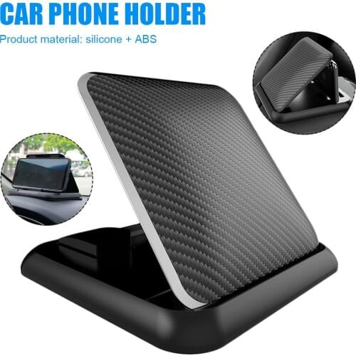 Universal Car Phone Holder for 3.5-7" Mount Dashboard Phone Holder for Car Anti-Slip Silicone Suction Pad Adjustable Phone Stand