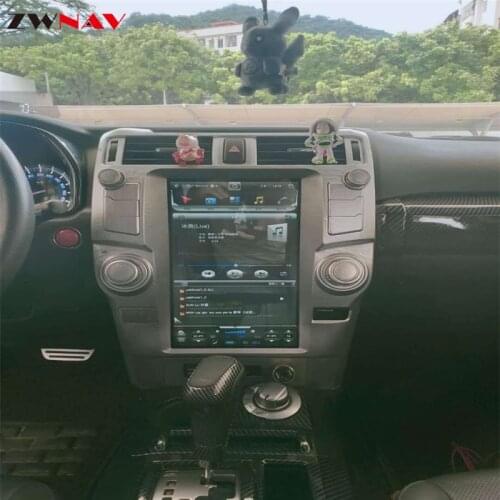 ZWNAV Android 10 For Toyota 4Runner 4+64G Vertical Tesla Screen Car Multimedia Player Navi Audio Radio Stereo Head Unit
