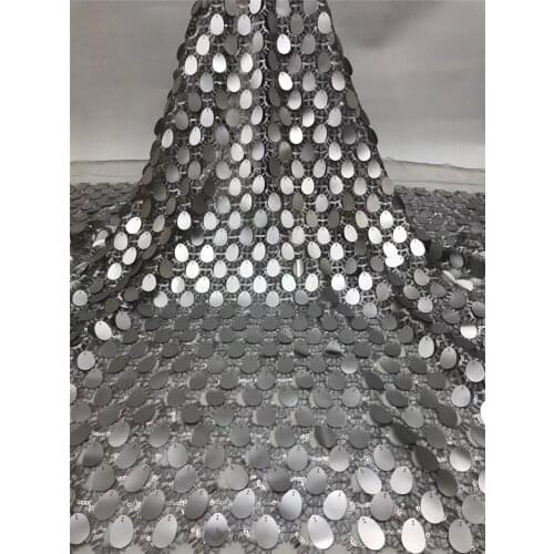 Shinny sequins 1BZL-20.41103 french lace fabric african lace fabric with sequins embroidery mesh tulle fabric