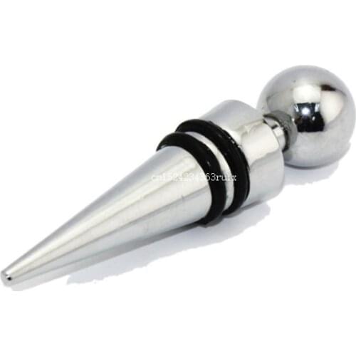 50pcs Zinc Alloy Wine Stopper Wedding Party Favors Heart-shaped Ball Ring Cap Bottle Corks Seal Plug Bar Tools