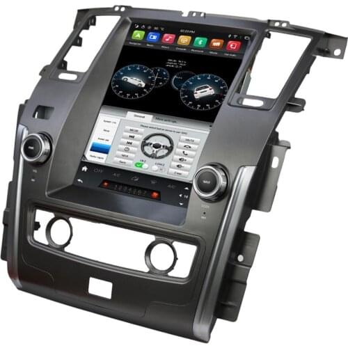 4GB+64GB Tesla style PX6 12.1" Android 9.0 Car Auto Radio DVD GPS Head Unit for Nissan Patrol 2010-2018 Bluetooth 5.0 WIFI