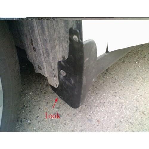 Free Shipping Car Styling Mudguard For Nissan Almera 2012 Mud Flaps Guard Mudguard Fenders Splash Flaps Auto Accessories 4pcs