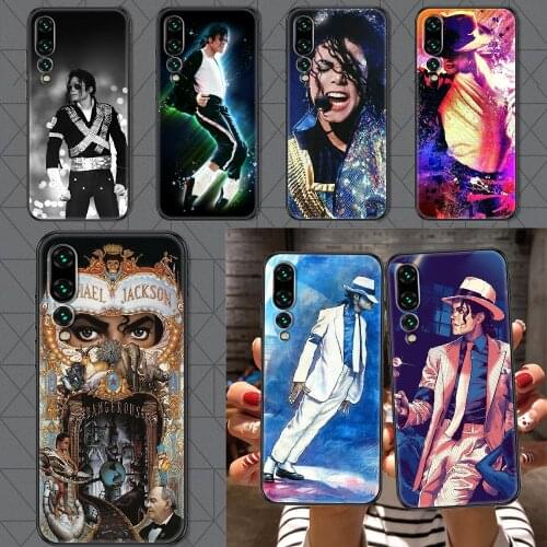 Michael Jackson Phone case For Huawei P Mate P10 P20 P30 P40 10 20 Smart Z Pro Lite 2019 black fashion coque art shell 3D