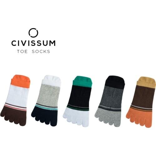 CIVISSUM 3 pairs Men Cotton Socks Point CS-0044