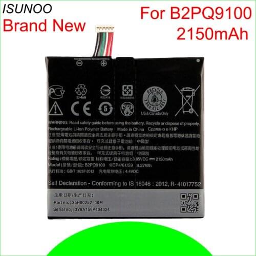 ISUNOO 2150mAh B2PQ9100 Battery For HTC One A9 Cellphone Bateria