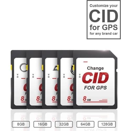 CID SD Card OEM / ODM 8GB 64GB memory card 32GB UHS-I flash memory card 128GB 512GB high speed up to 85M change navigation CID