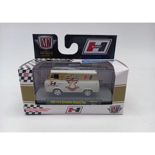 M2 1:64 1965 FORD ECONOLINE DISPLAY VAN Alloy model car Metal toys for childen kids diecast gift