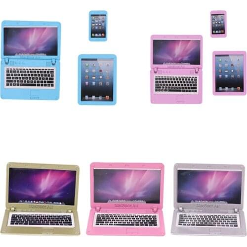 Fashion Doll Accessories Doll Toys Tablets & Computers & Mobile Phones For 18 Inch Dolls & 43 Cm Dolls Girls Toy Gift