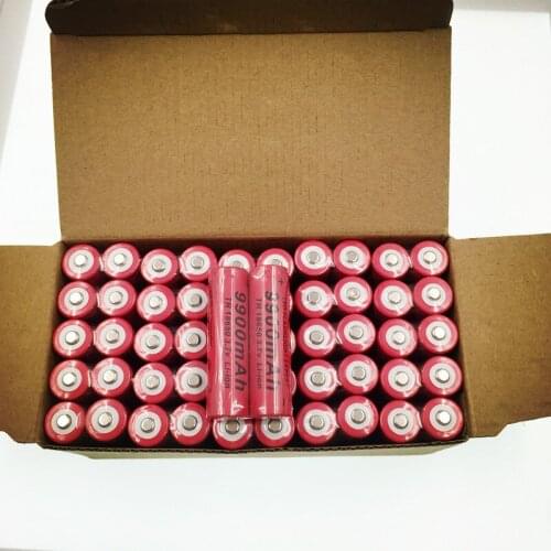 2021 New 18650 battery 3.7V 9900mAh rechargeable li-ion battery for Led flashlight Torch batery litio battery+ Free Shipping