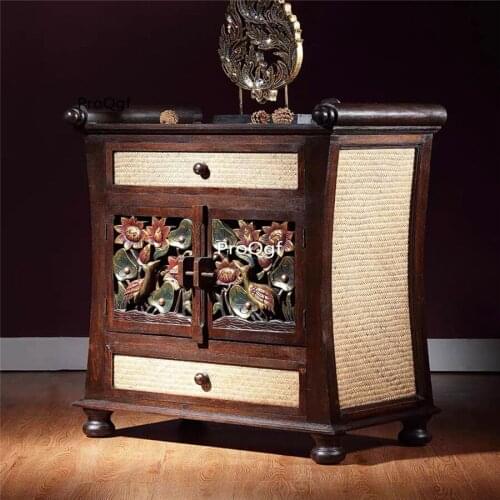 Prodgf 1Pcs A Set Cute Thailand Like Corner Console Table