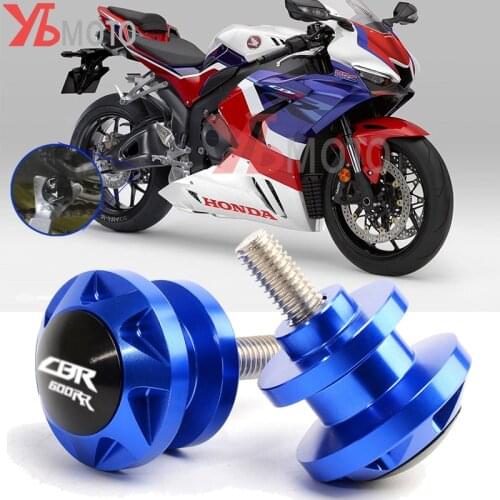 M8 Motorcycle Swingarm Spools Slider Stand Screws for HONDA CBR600RR CBR 600RR 2003+ 2010 2011 2018 2020 2021