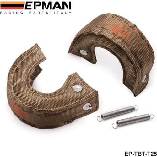 High Quality H Q T25/T28 GT25 GT28 GT30 GT35 TURBO/TURBOCHARGER TITANIUM HEAT SHIELD/WRAP BLANKET EP-TBT-T25