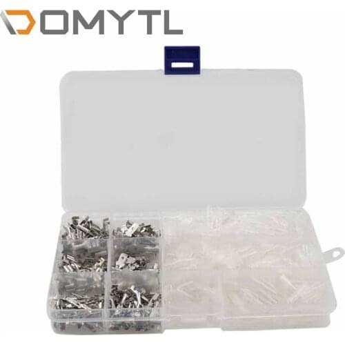 270Pcs 2.8/4.8/6.3 Series AC/DC 100W Insert Spring Insert Sheath Cold Press Wiring Screw Terminal