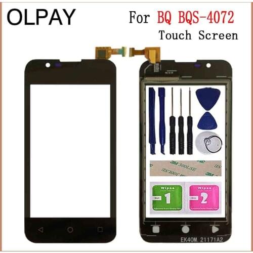 4.0'' New 100% Mobile Phone TouchScreen For BQ BQ-4072 BQS 4072 Touch Screen Digitizer Sensor Touch Panel Glass Repair