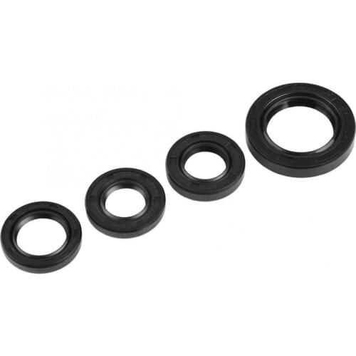 4 Pcs Engine Crankshaft Gear Crank Case Oil Seal for most GY6 50cc 139 QMB Scooters Accessories Engine Crank Case Oil Seal