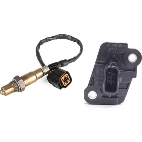 1Pcs Car Oxygen Sensor for Hyundai Accent Kia Rio Spectra5 & 1Pcs Maf Sensor 22680Bv80B Mass Air Flow Sensor