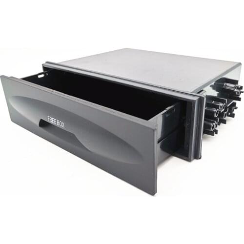 Car Single Din Dash Radio Installation Pocket Kit Storage Box