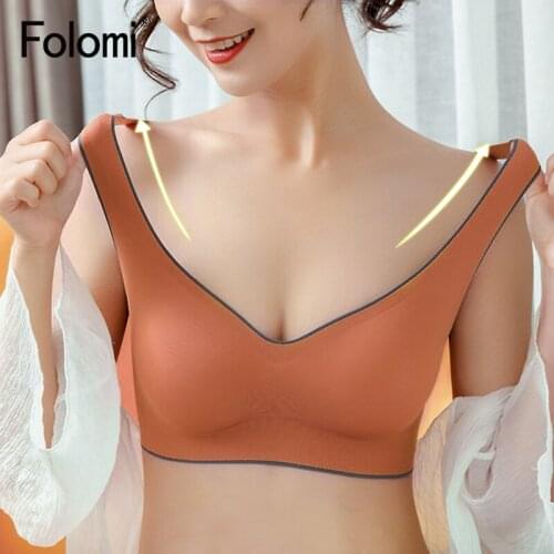 Seamless Bras For Women Candy Color Underwear Sexy Push Up Bra for Sports Running Breathable Female Intimate