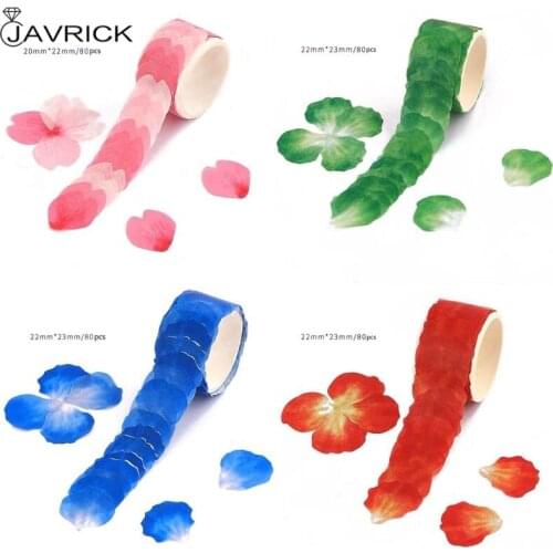 Cherry Blossom Washi Tape Petal Stickers Resin Jewelry Scrapbooking DIY Crafts