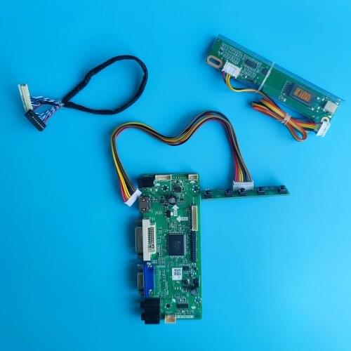 For LTN154X3 1280X800 Monitor DVI Controller board 30pin LVDS Screen panel 15.4" Kit LCD VGA HDMI 1 Lamps
