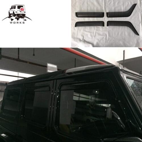 G class W464 W463 W463A G500 G63 windows visor fit for G wagon 1990-2019 year W464 rain baffle