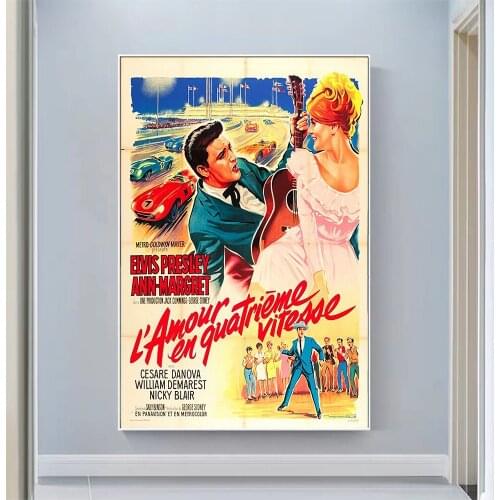 CP1106 Viva Las Vegas (2) Classic Hot Movie Print Silk Fabric Poster Indoor Wall Art Decor Gift