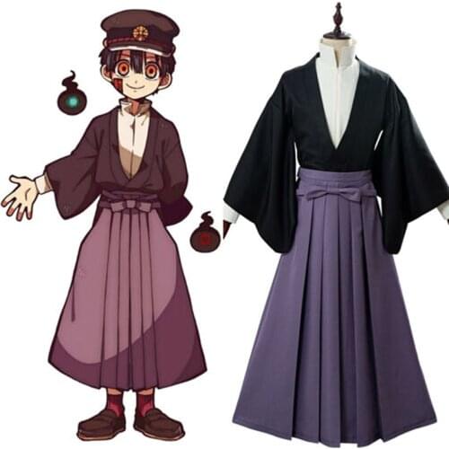 Toilet-bound Hanako-kun Yugi Tsukasa Uniform Outfit Cosplay Costume Yugi Tsukasa Halloween Party Men Women Jk Kimono Costume