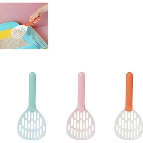 Cat Litter Shovel Pet Cleaning Tool Plastic Scoop Cat Sand Cleaning Products Toilet For Dog Food Spoons Cat Supplies for cats