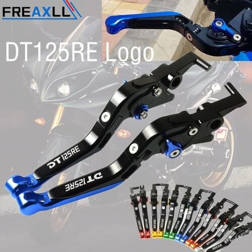 Moto Accessories CNC Aluminum Motorbike Handle Motorcycle Brake Clutch Levers For YAMAHA DT125RE DT 125RE 1994-1999 2004-2007
