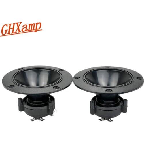 Ghxamp 4 inch Piezoelectric Tweeter Speaker Unit 150W Ceramics Buzzer 95mm Round Piezo Treble Loudspeaker 2PCS