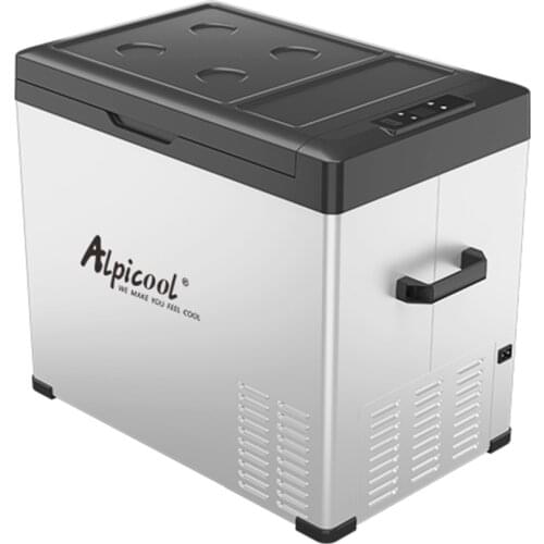 Portable Freezer Fridge 12/24/220V 45W 20L/25L Small Refrigerator Cooler for Vehicle Car Truck Van RV Outdoor Camping Picnic