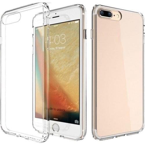 Transparent Clear Soft Silicone Case Skin Cover for iPhone SE 5 5S 6 6S 7 Plus