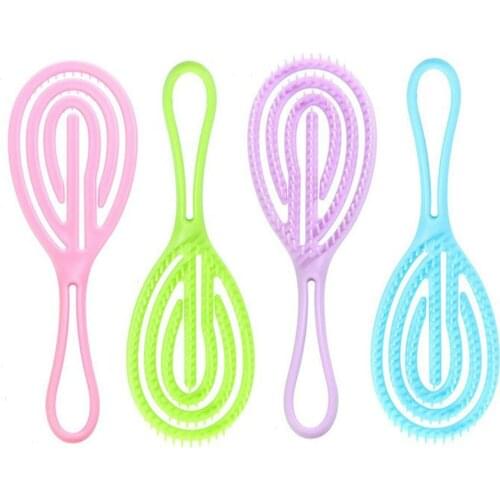 Detangler Hair Brush Hair Comb Scalp Massage Hair Brush Wet Curly Detangle Comb Detangling Hairbrush