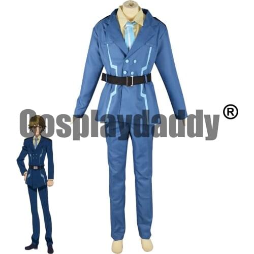 Senki Zesshou Symphogear S.O.N.G. Squad of Nexus Guardians Sakuya Fujitaka Uniform Outfit Anime Cosplay Costume F006