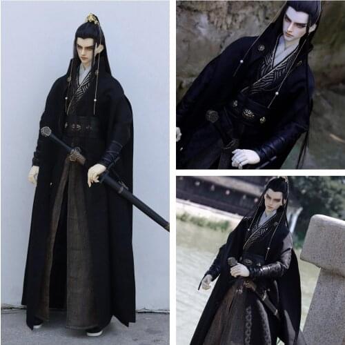 1/3 scale BJD clothes Chinese ancient costume Hanfu dress suit for BJD/SD SD13 EID woman big girl doll accessories C0682