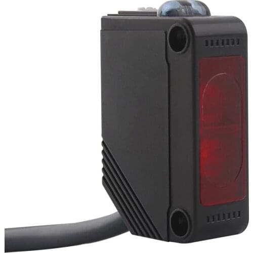 Waterproof Infrared Disffuse Refection Photoelectric Switch E3Z-D61 D81 NO NC Distance AdjustableIP67 Square Optoeletric Switch