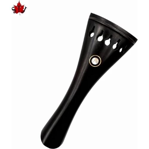 5pcs Ebony violin tailpieces 4/4 for 5 strings violin,beauty ornament