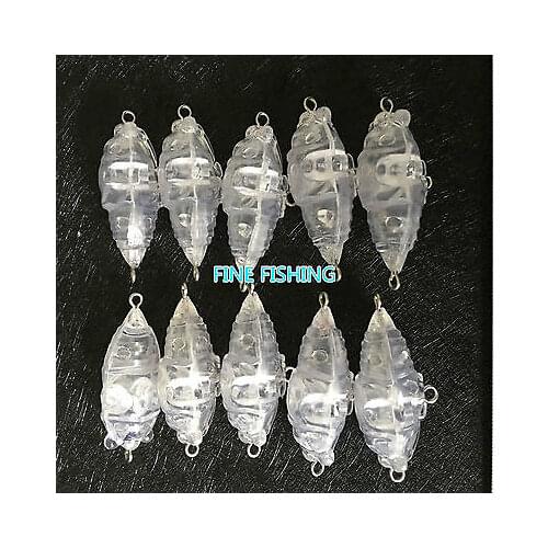 10pcs Unpainted Crankbait Fishing Lure Body Cicada Baits 1 15/16 Inch 1/5 OZ Blank lure JSE066