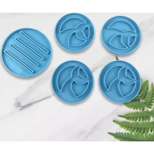 85LF Coffee Tea Cup Coaster Stand Epoxy Resin Mold Table Mat Holder Silicone Mould DIY Crafts Ornaments Home Decorations Casting