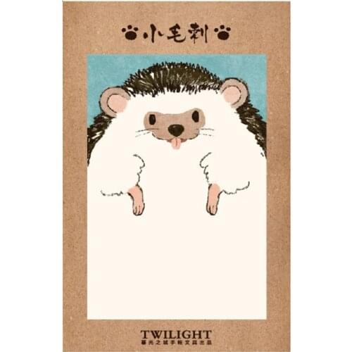 Cute Cat Series Memo Pad 30 Sheet Cartoon Paper Sticker Bookmark Notepad Office Stationery N Times Write Message Sticky Notes