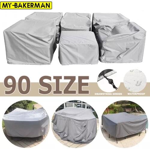 Patio Chair Covers for outdoor furniture Waterproof Cover Furniture Covers Rain Snow Sofa Table Dust Proof Cover