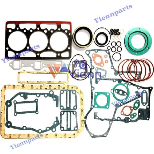 For KOMATSU 3D94 Full Gasket Kit Loader Mini Excavator Diesel Engine Spare Parts