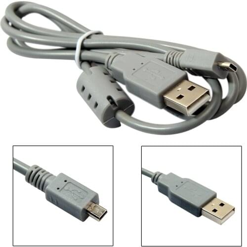 2PC/5PC 1M USB 8 Pin Camera Data Sync Cable Cord Camera Power Charging Picture Transfer for Nikon Sony Camera Cyber Shot Camera